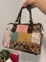 Coach Holiday Patchwork Satchel 10482 - Image 2