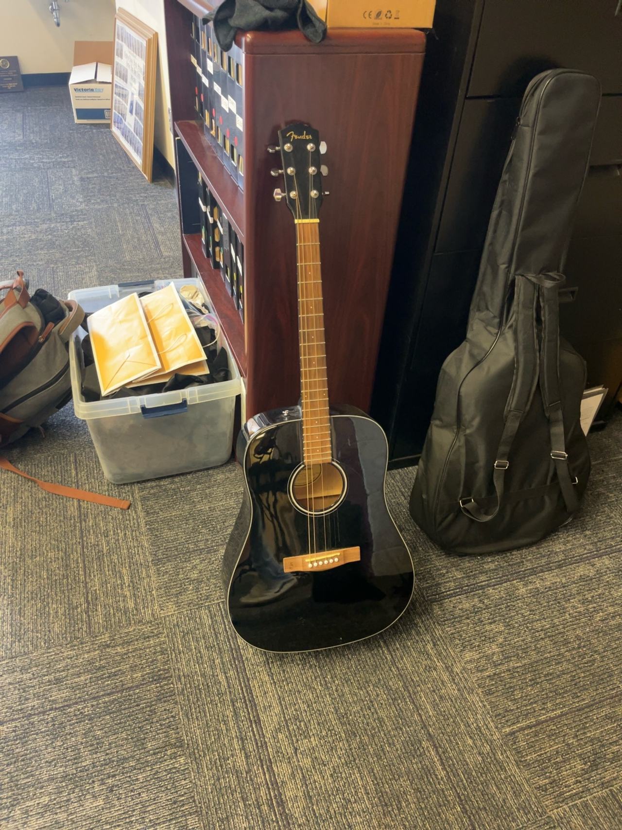 Fender CD-60S Acoustic Guitar Black