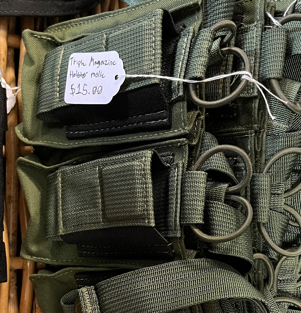 Triple MOLLE Magazine Pouch