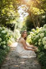 Mossimo Silk Blend Floral Brocade Maxi Dress - Image 4