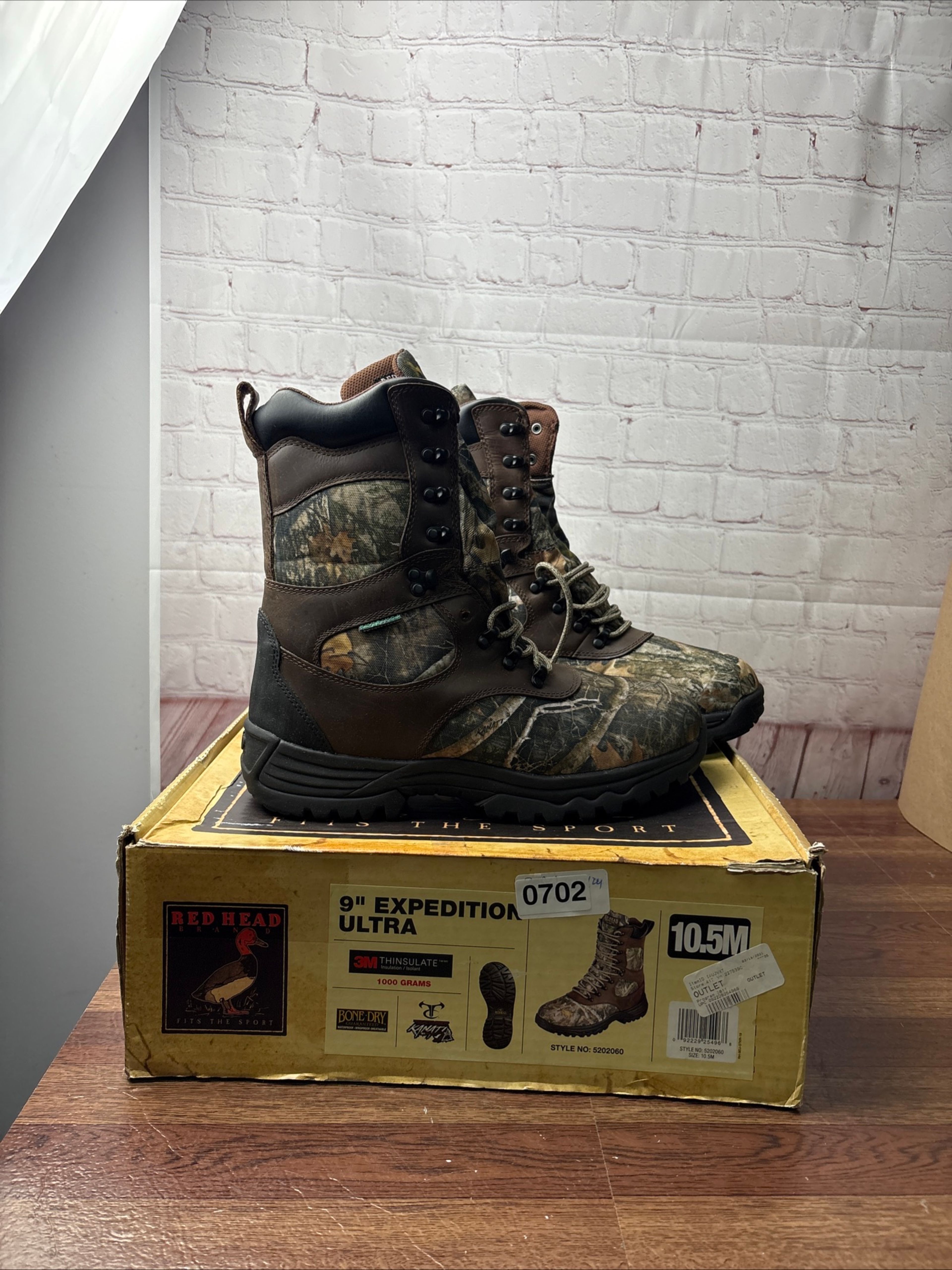 RedHead Expedition Ultra BONE-DRY Insulated Waterproof Hunting Boots for Men - Image 2