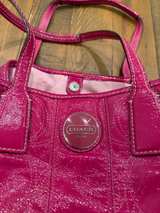 Coach Pink Patent Leather Tote Purse  - Image 2