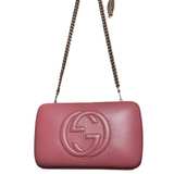 Gucci Soho Pink Crossbody Bag - Image 2