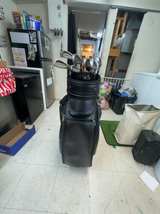 Takara Sports Inc leather bag & head irons - Image 1