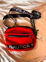 Nautica Red Recycled Crossbody Bag - Image 2