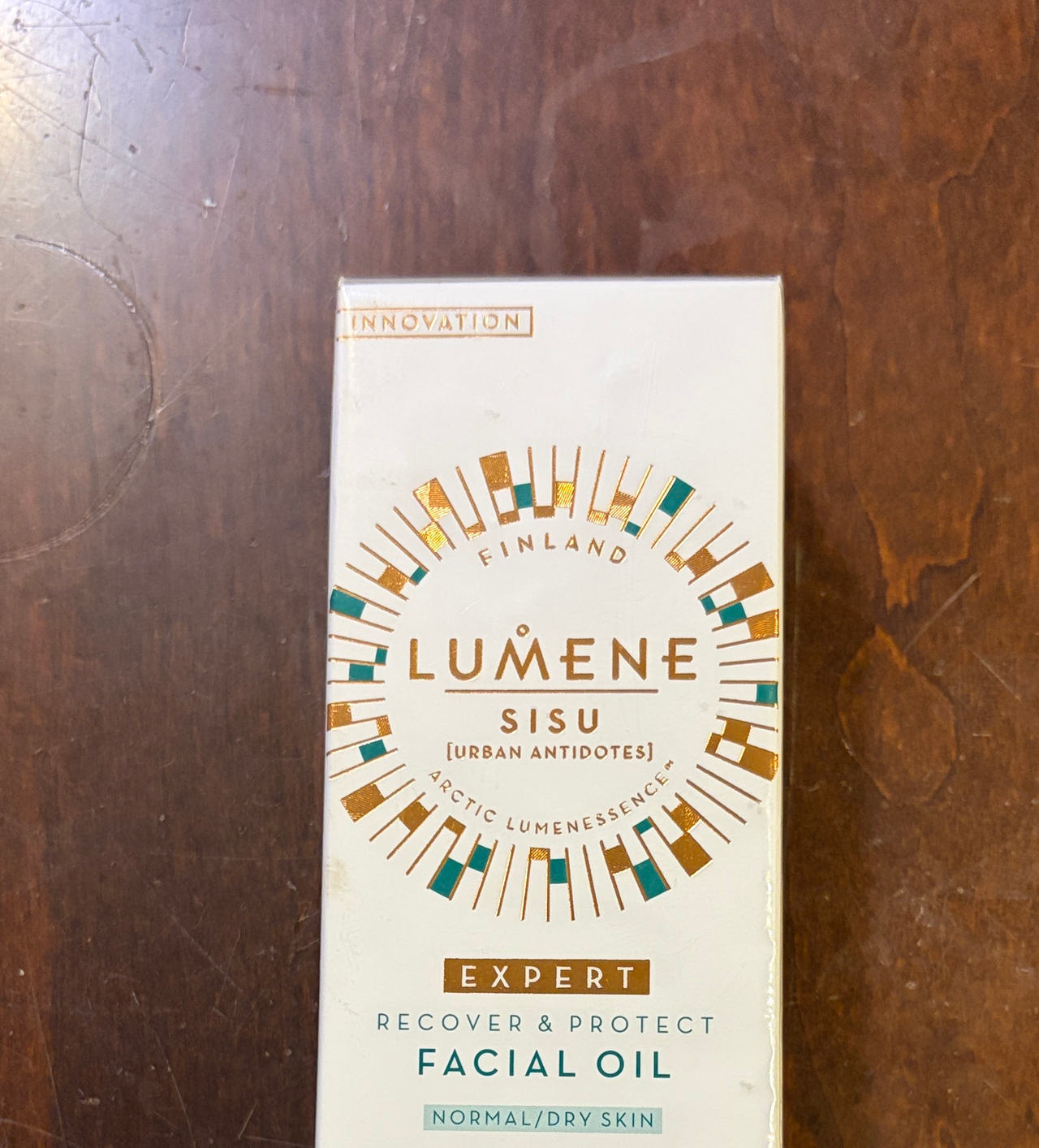 Lumene Sisu [Urban Antidotes] Recover & Protect Facial Oil