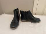 The Children's Place Boys Black Faux Leather Chelsea Boots - Image 2