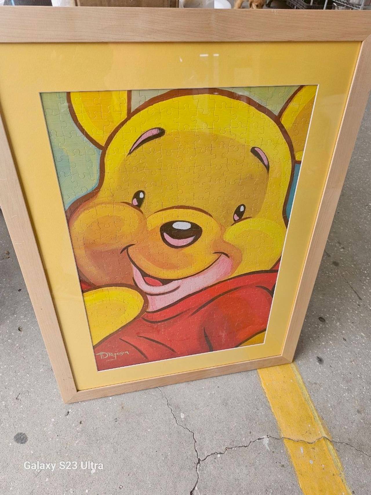 Winnie the Pooh Framed Puzzle