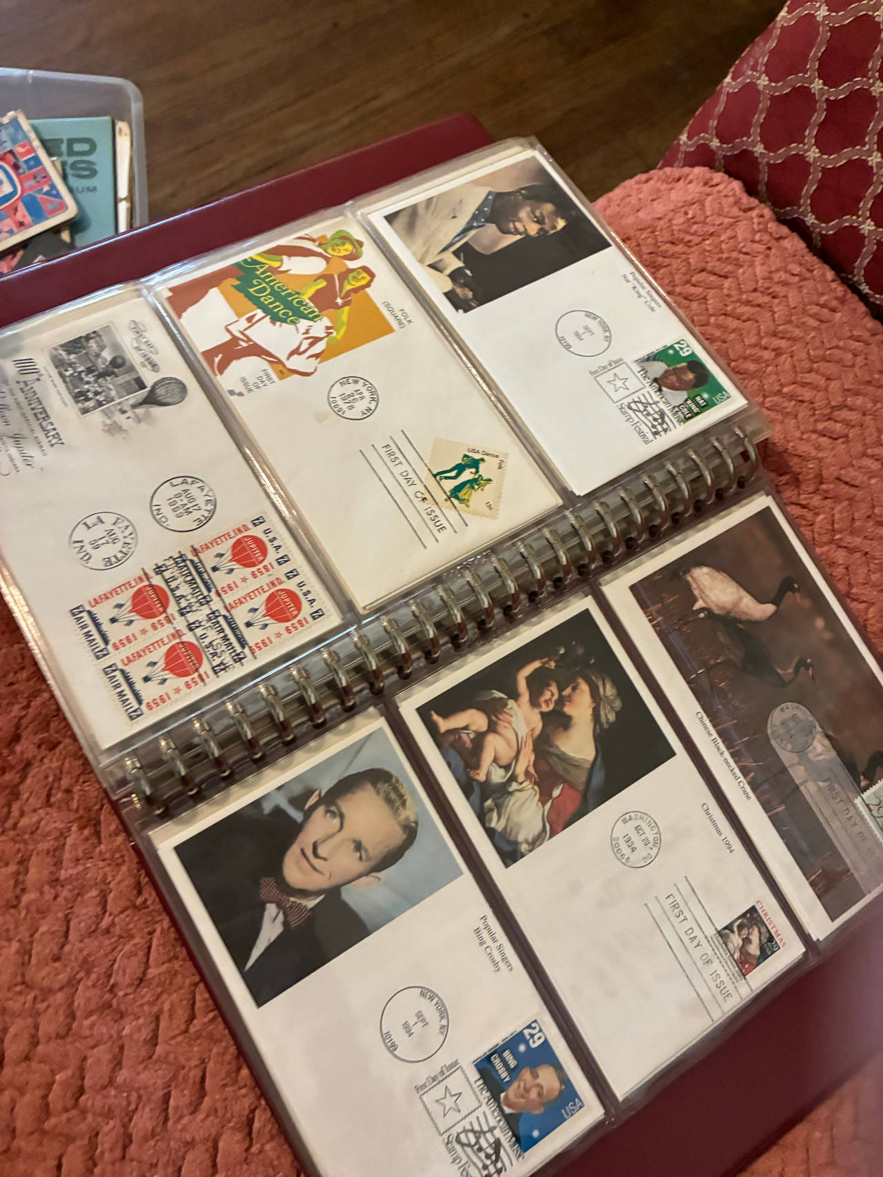 First Day Cover Stamp Collection Album