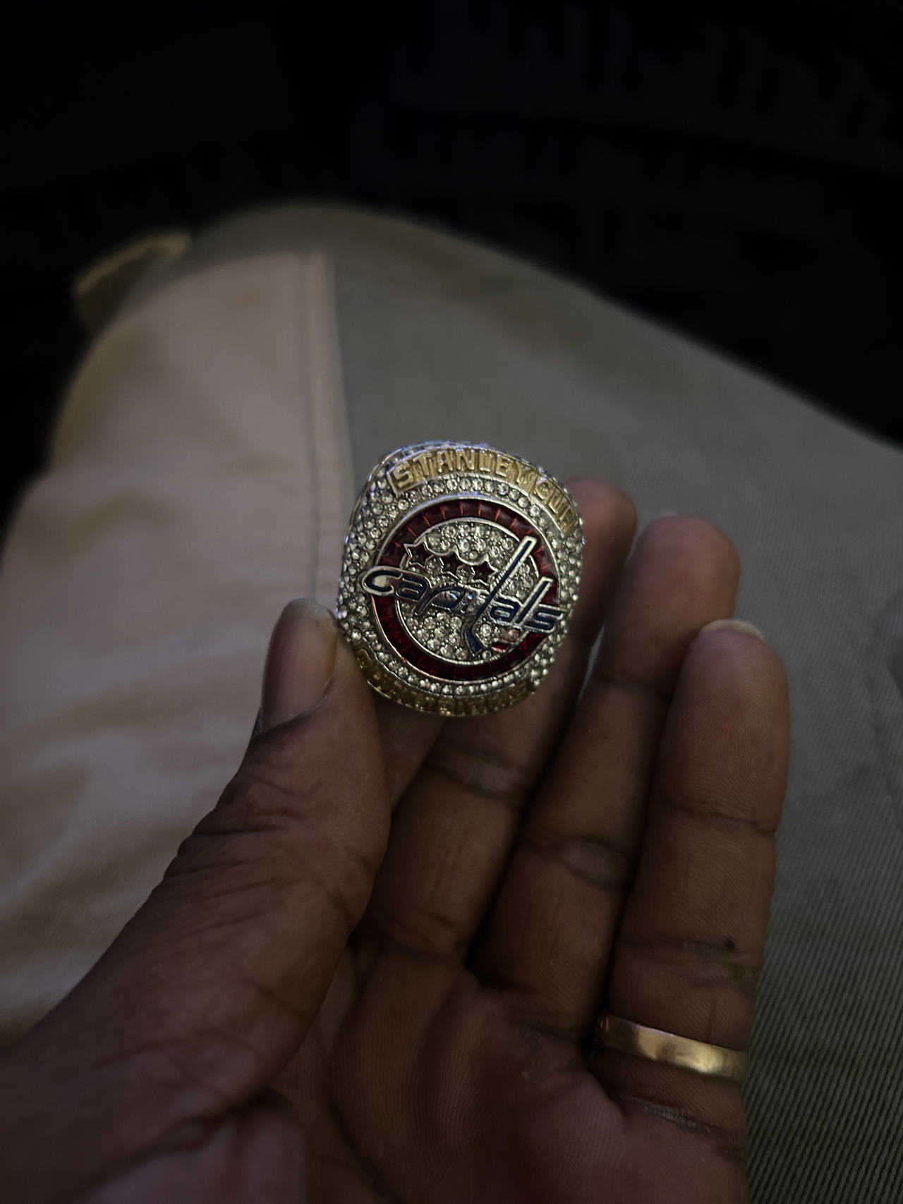 Washington Capitals 2018 Stanley Cup Championship Replica Ring