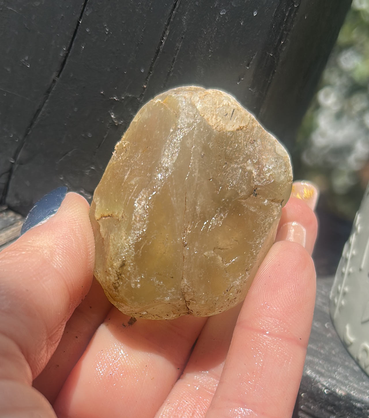 Natural Raw Citrine Quartz Crystal Stone