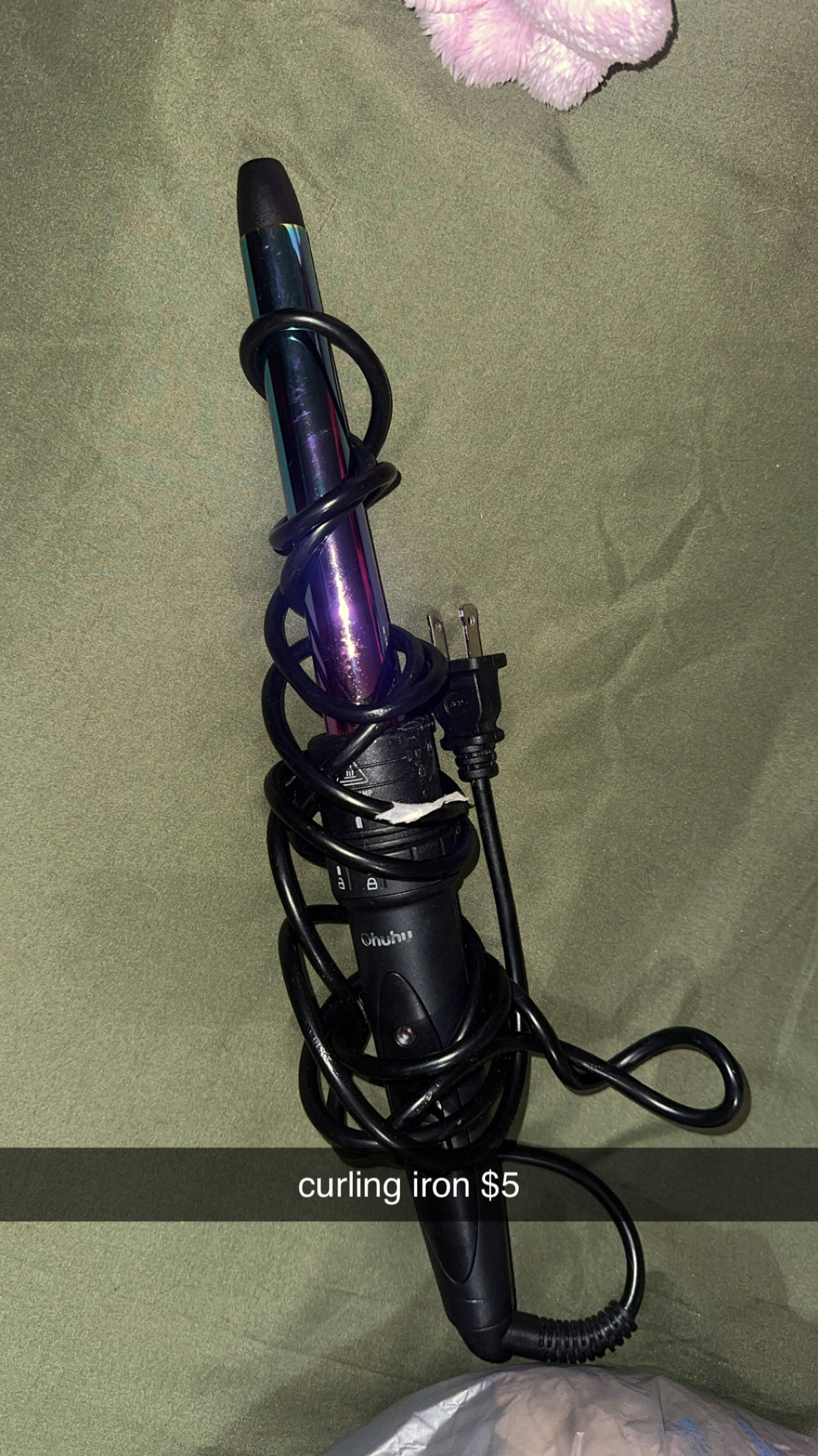 Ohuhu 5-in-1 Curling Iron Wand