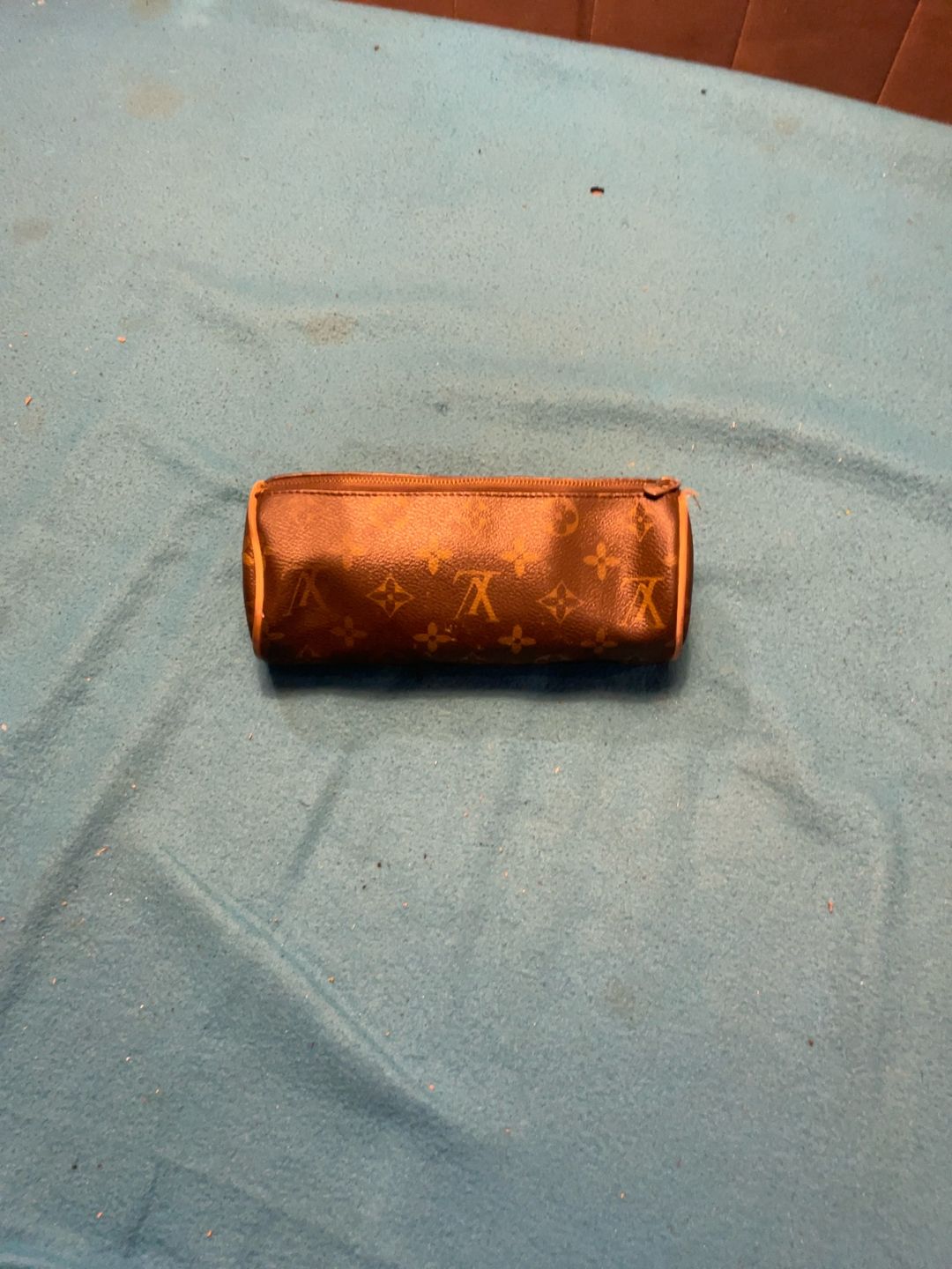 Louis Vuitton Monogram Papillon Mini Pouch Brown