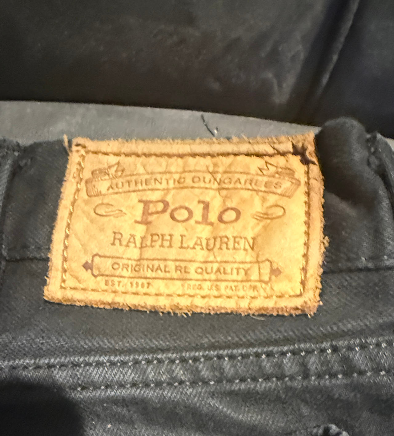 Polo Ralph Lauren Authentic Dungarees Jeans 38x32