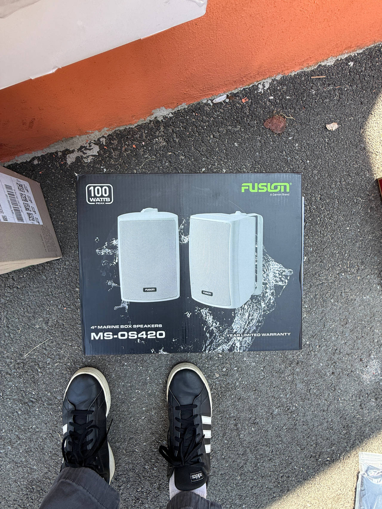 Fusion 4" Marine Box Speakers