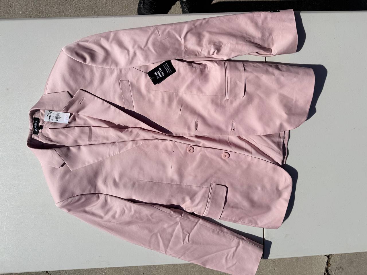 Express Women's Pink Blazer