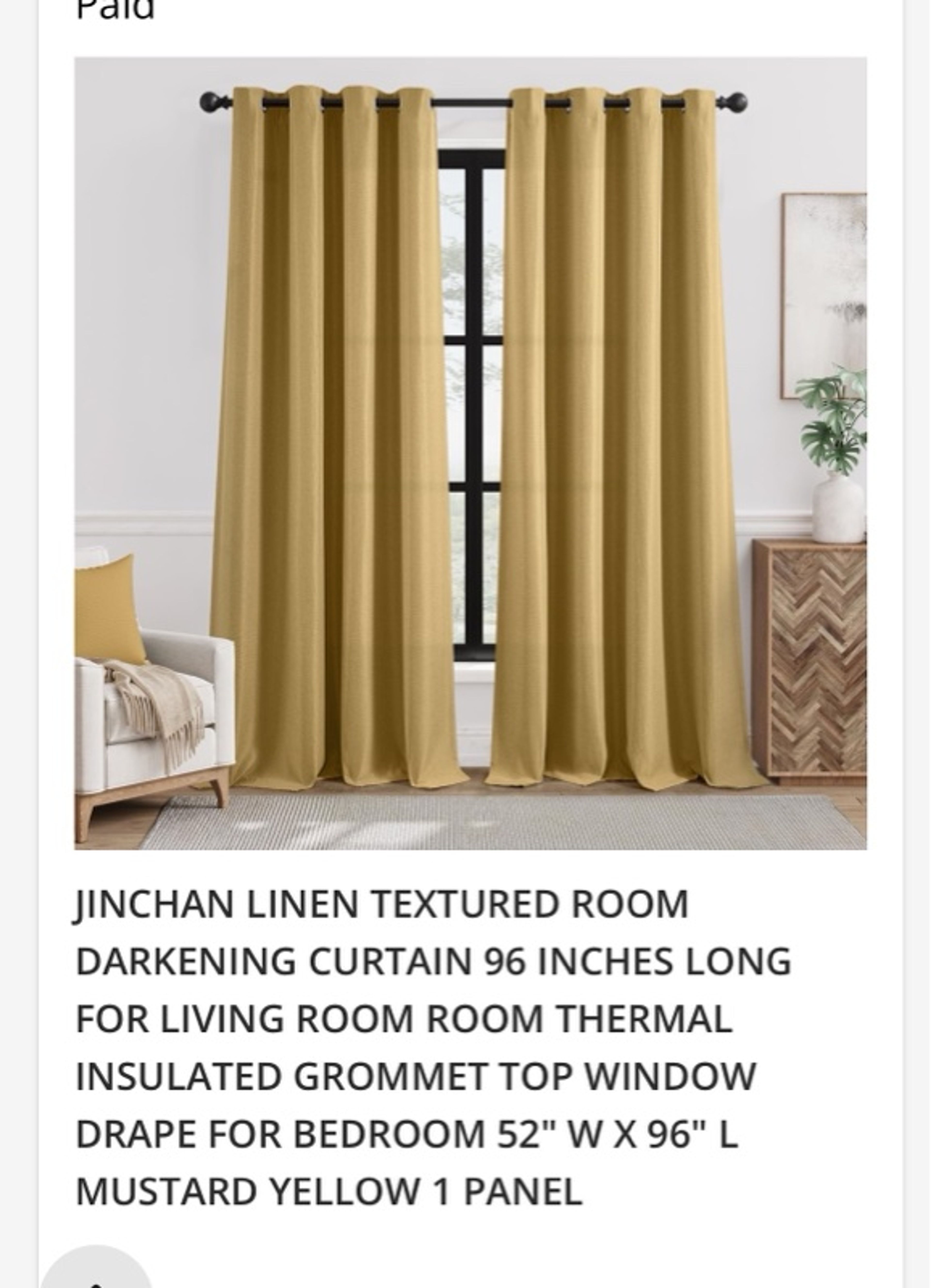 Sun Zero Columbia Blackout Grommet Curtain Panel Pair