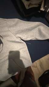 New Grey Tribal Star Graphic Hoodie - Image 2