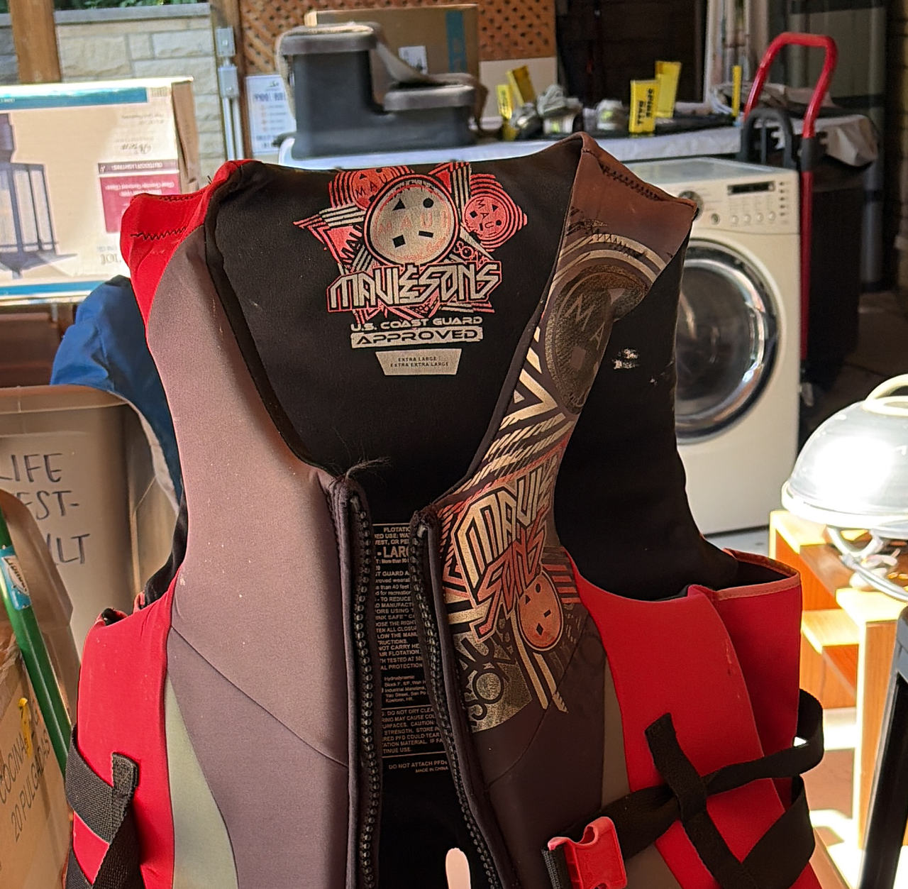 Maurice Sons Neoprene Life Vest XL-XXL