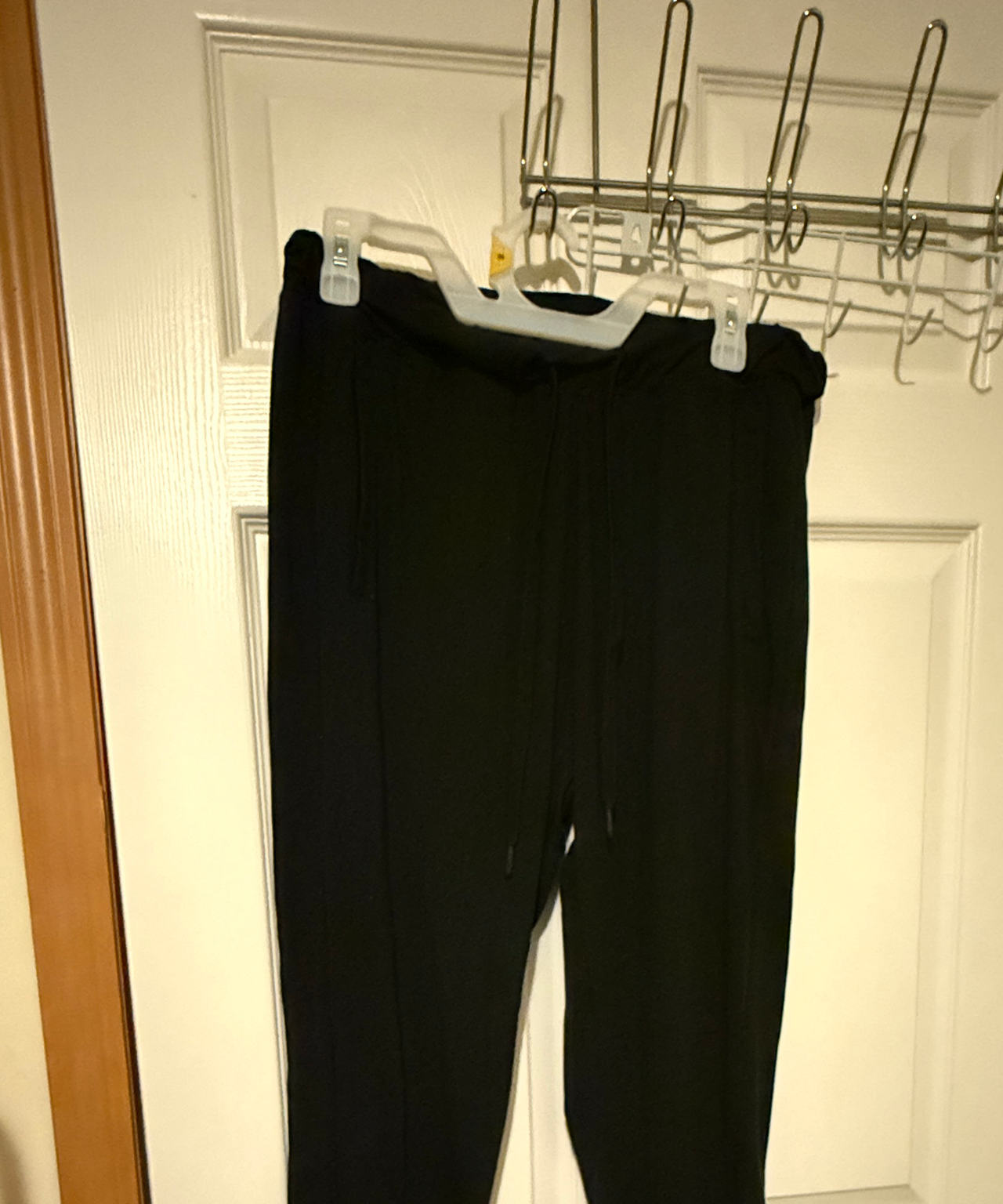 Black Drawstring Jogger Sweatpants
