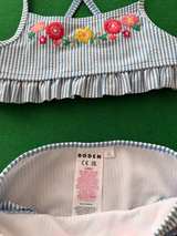 Mini Boden Embroidered Seersucker Bikini Set - Image 3
