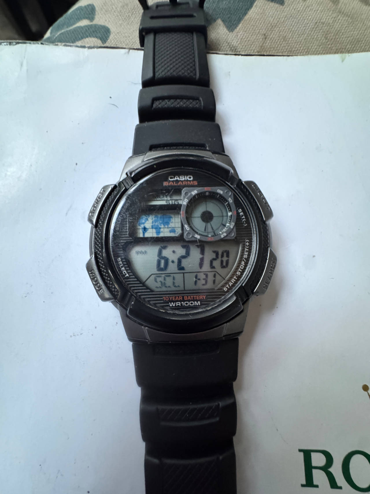 Casio AE-1000W World Programmer Watch