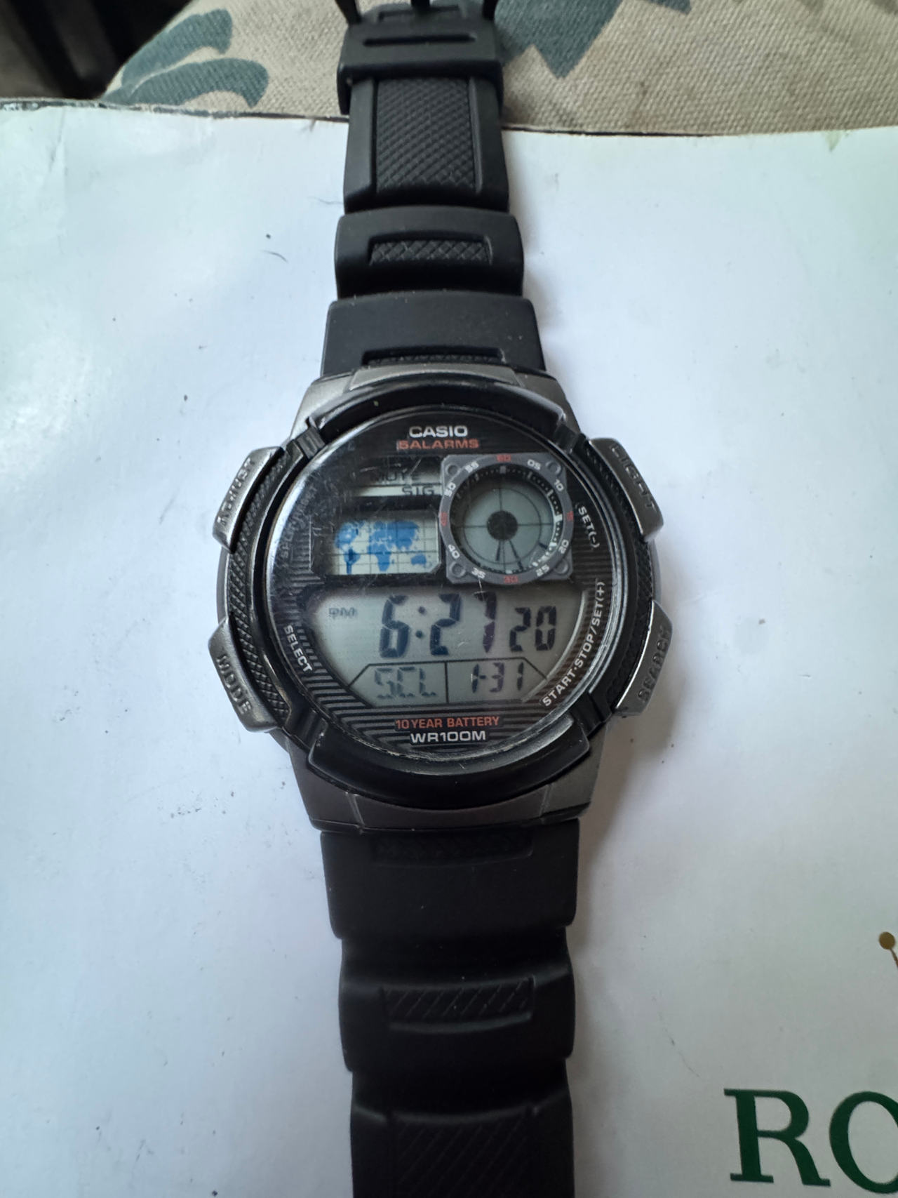 Casio AE-1000W World Programmer Watch