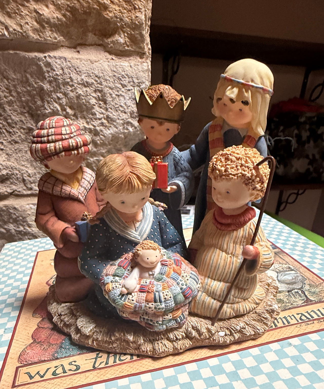 Lang & Wise Special Friends Children of the World Nativity Figurine 1st Edition