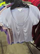 Max Mara Ruched Short Sleeve Top - Image 2