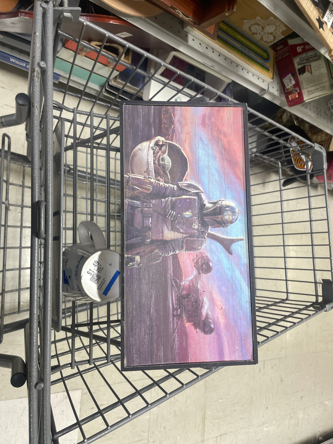 The Mandalorian and Grogu Wall Art