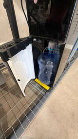 Avalon Bottom Loading Water Cooler Black Stainless Steel - Image 3