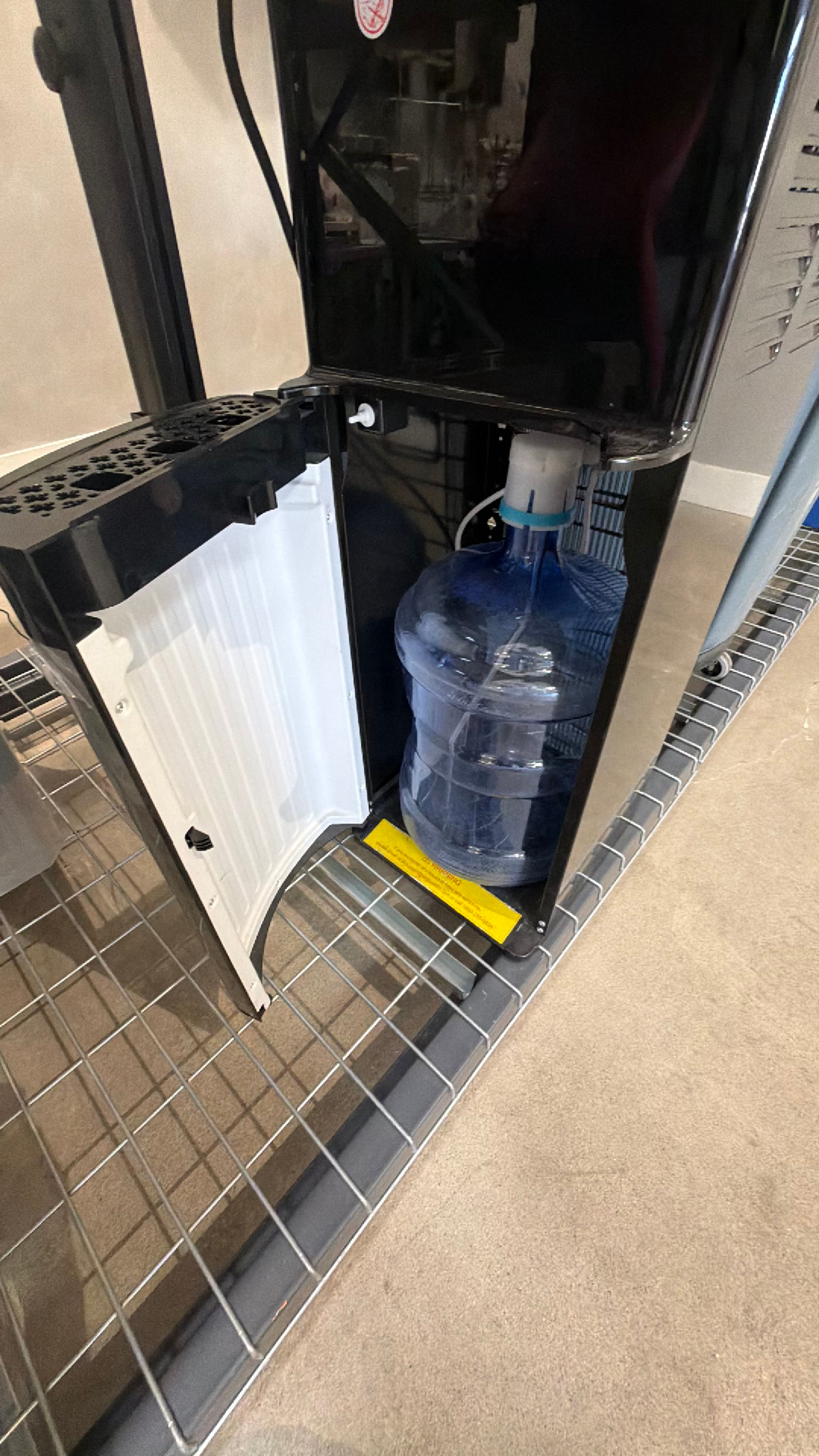 Avalon Bottom Loading Water Cooler Black Stainless Steel - Image 3