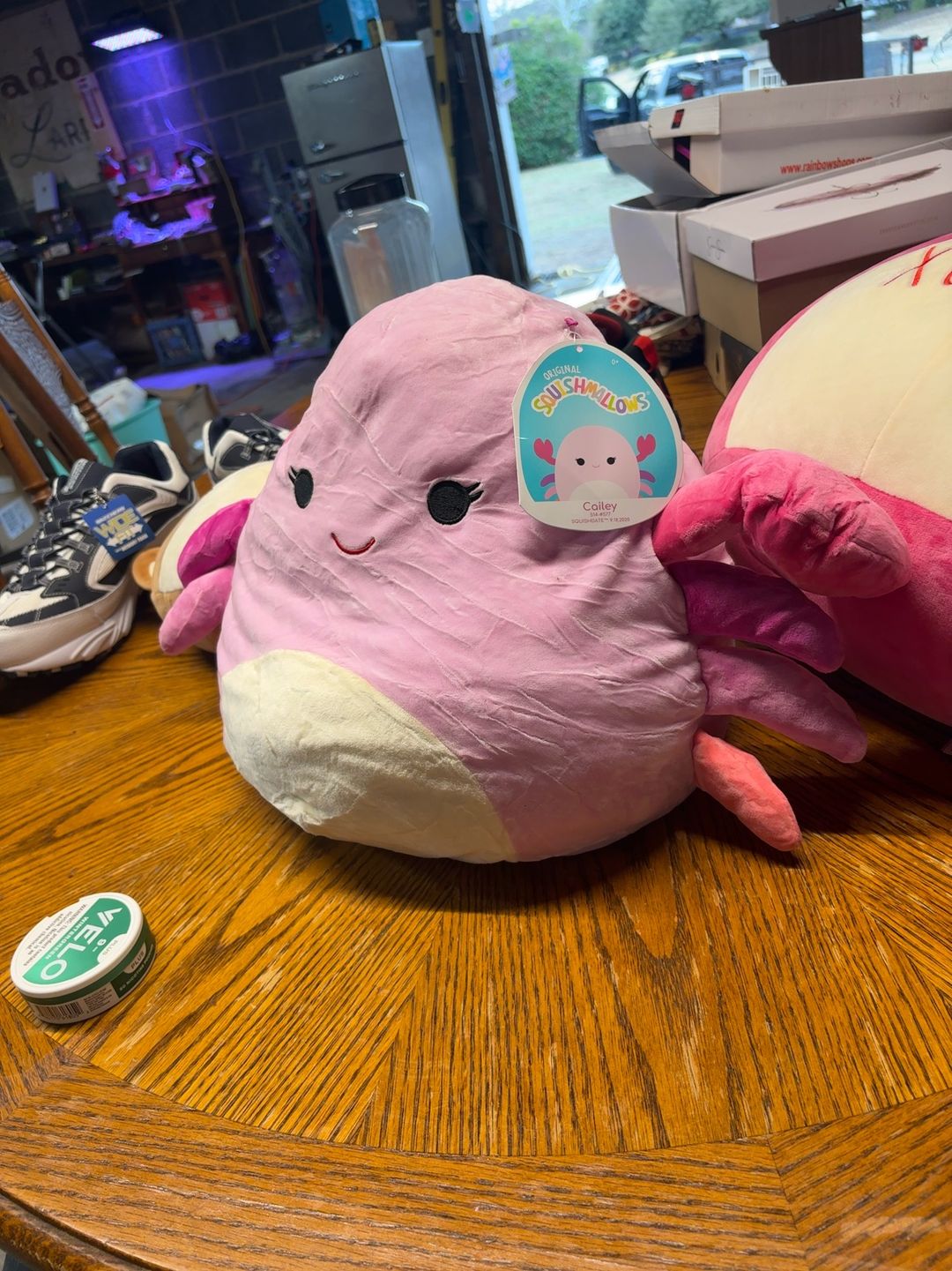 Squishmallows Cailey the Pink Crab 14" Plush