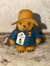 Eden Paddington Bear Mini Figure Blue Coat Yellow Hat - Image 3