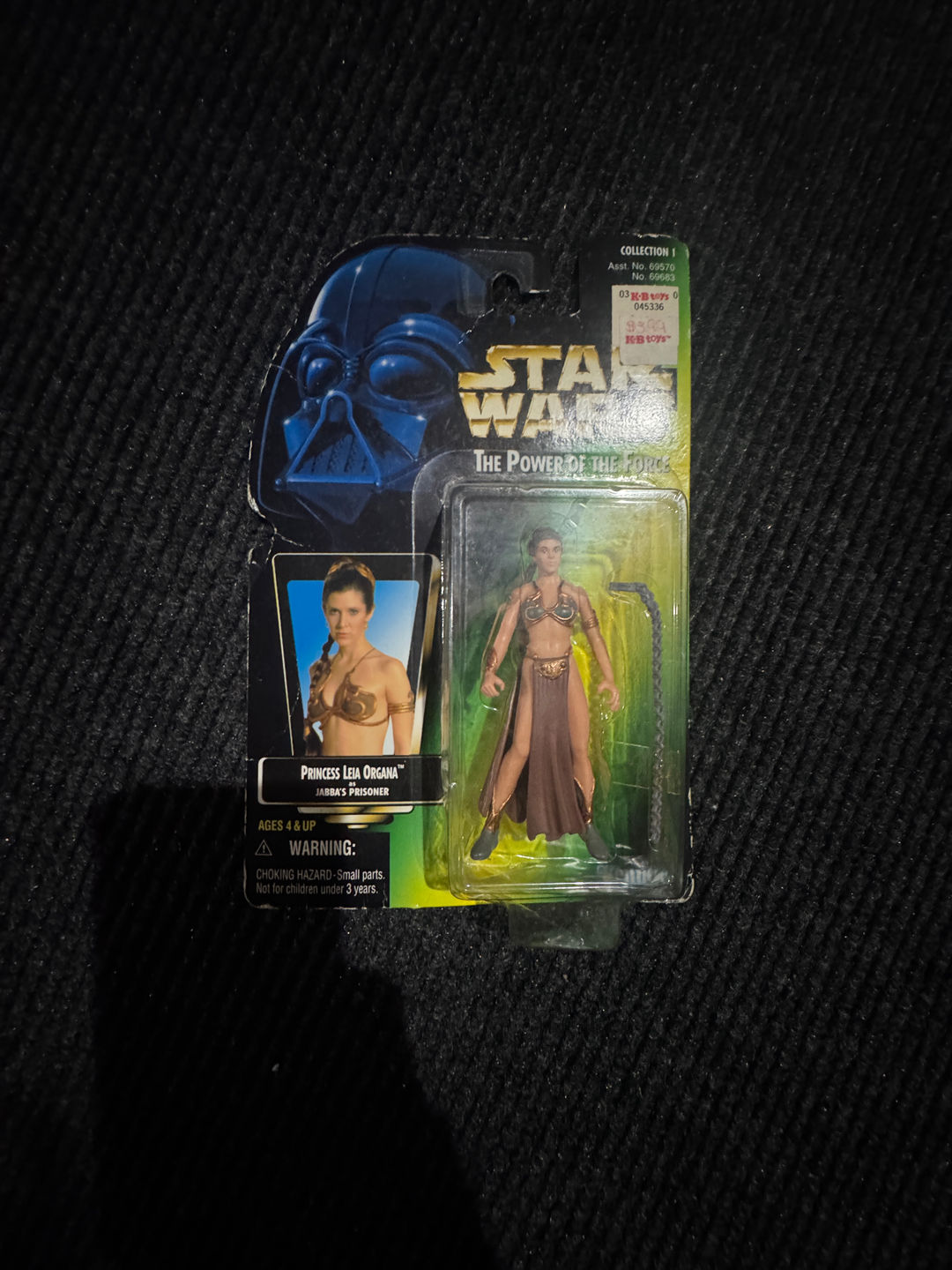 Star Wars: The Power of the Force Princess Leia Organa (Jabba's Prisoner) Action Figure