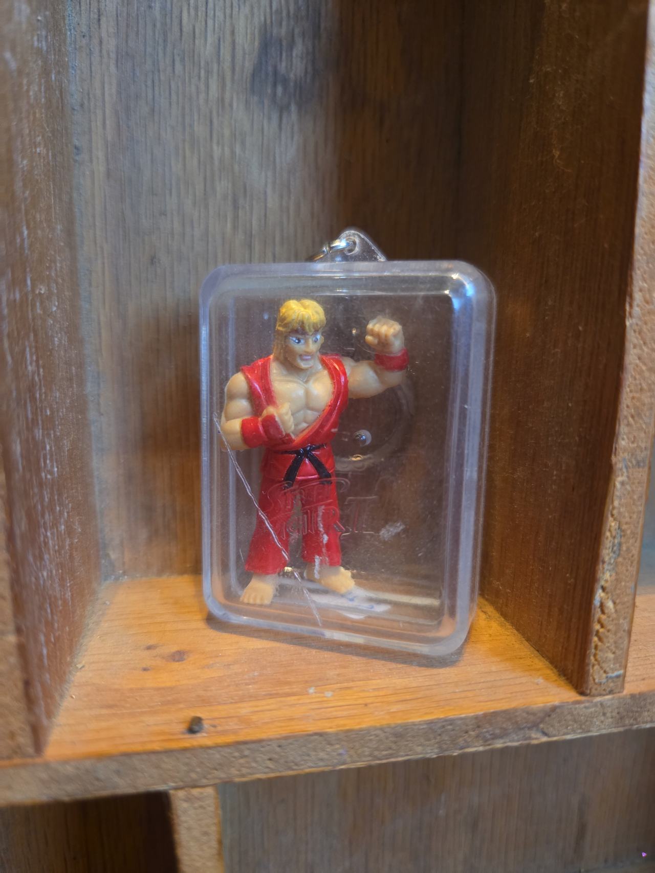 Street Fighter II Ken Masters Keychain Figure