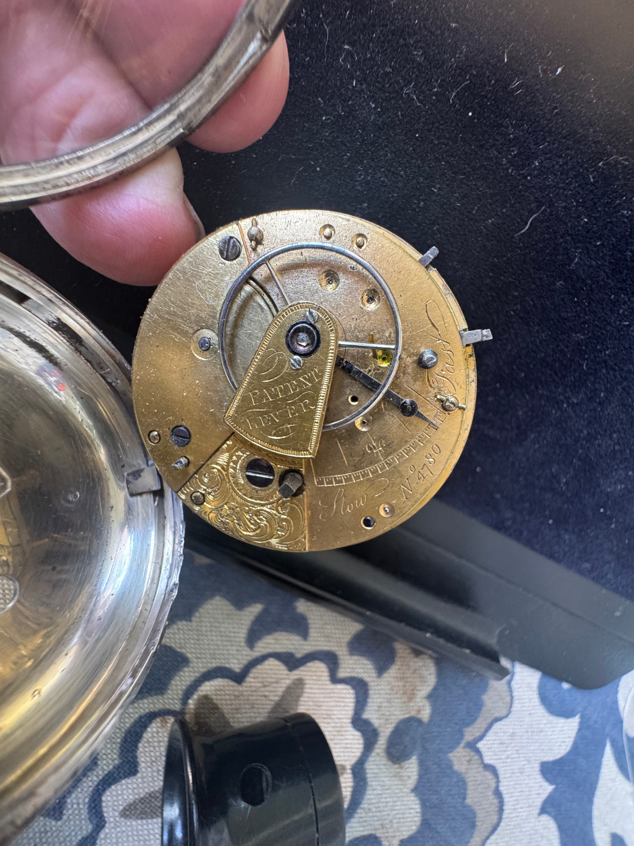 Antique Pocket Watch Movement