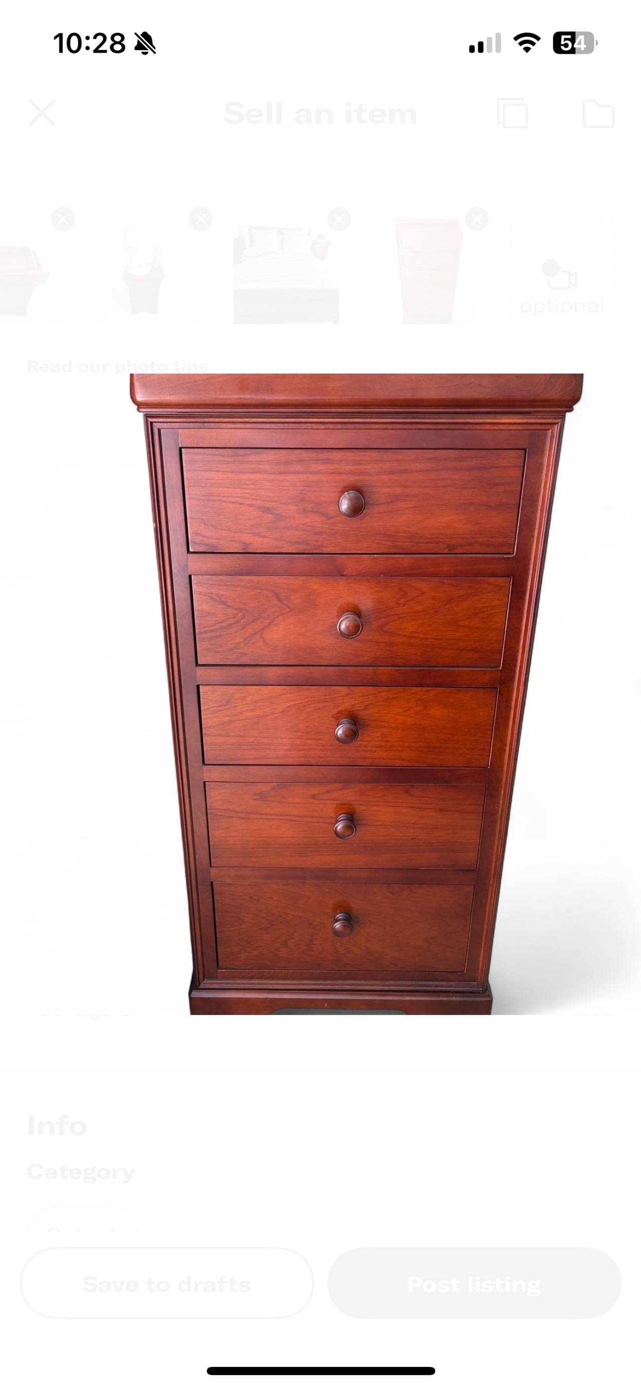Wooden Chest of Drawers