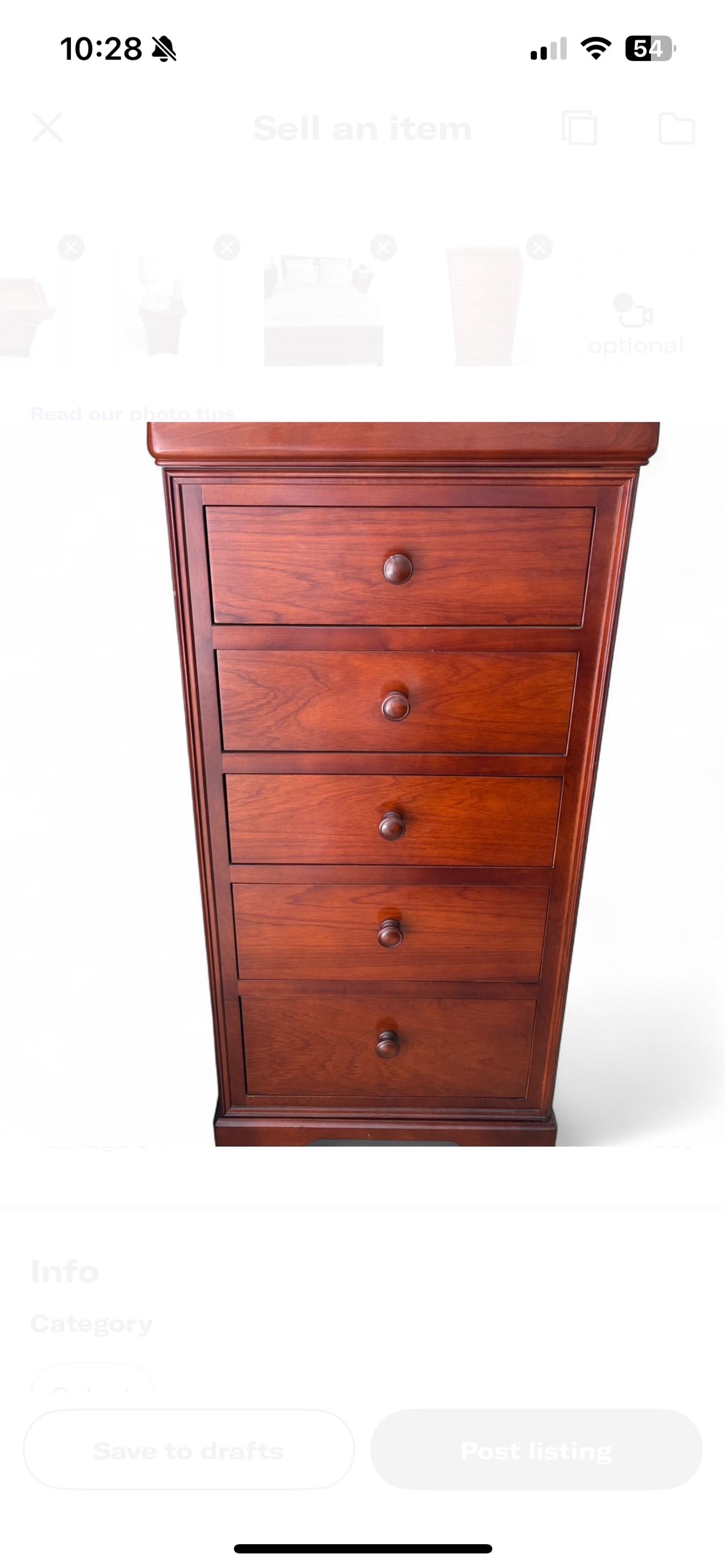 Wooden Chest of Drawers