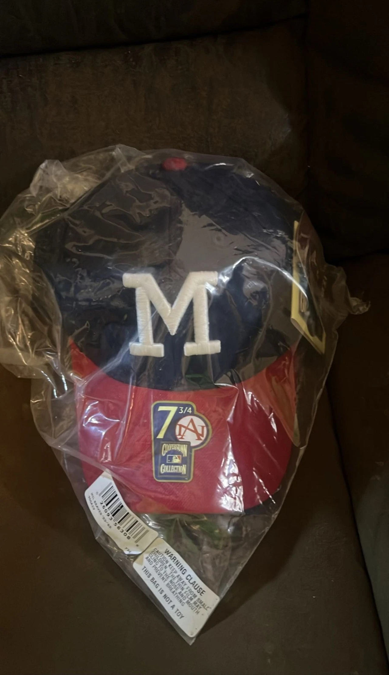 Milwaukee Braves Cooperstown Collection Fitted Cap