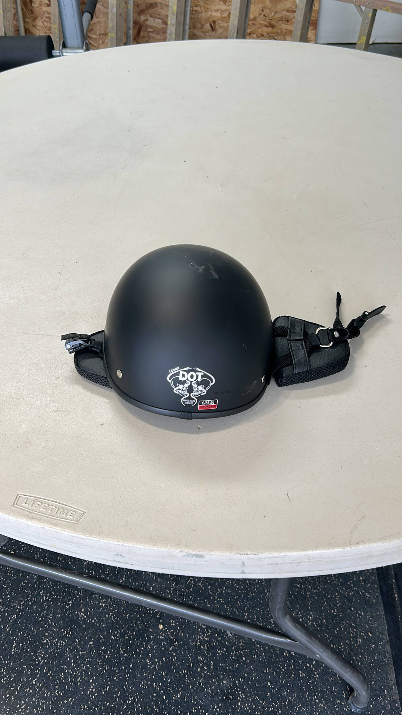 Low Profile Motorcycle Half Helmet