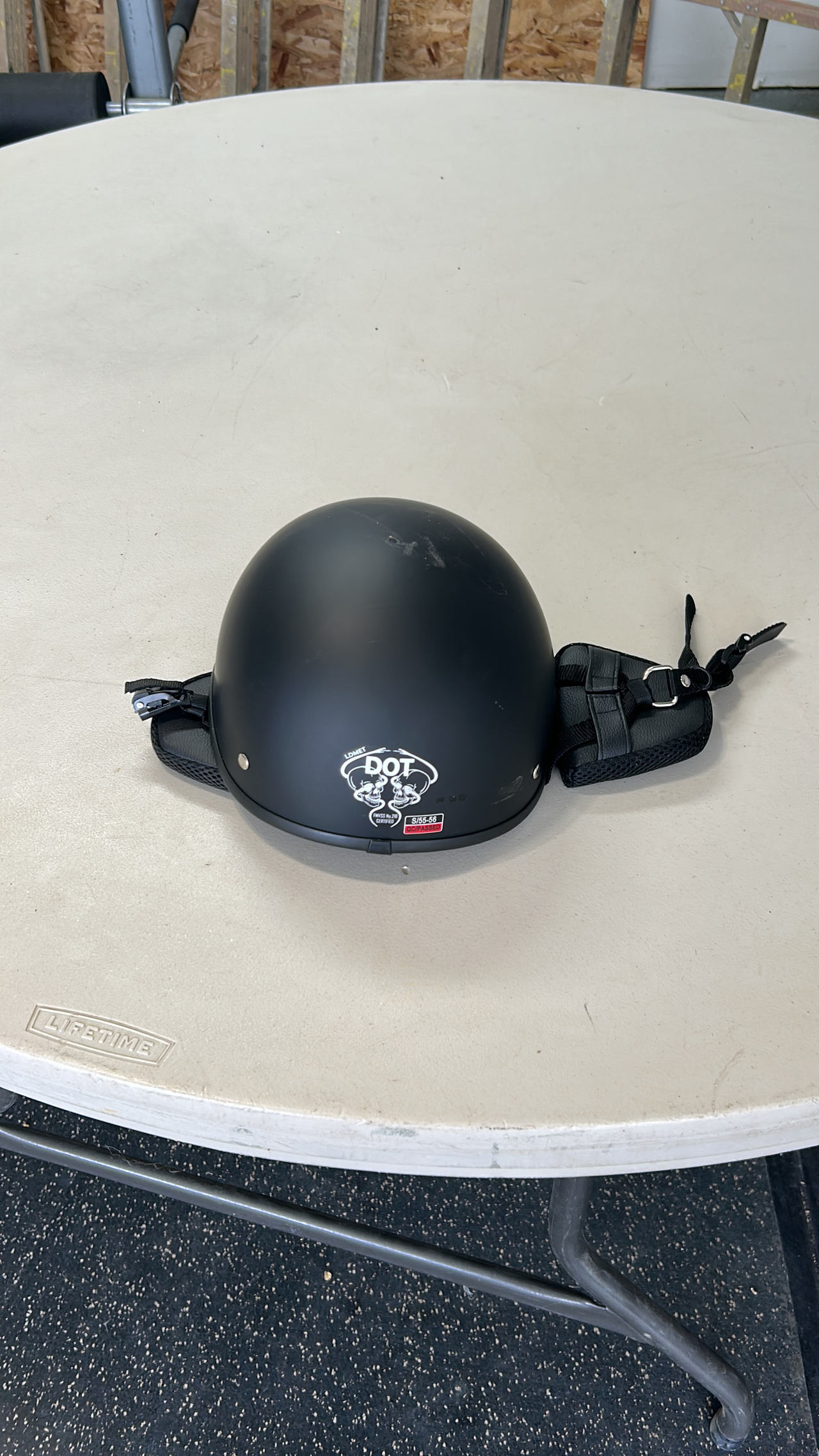 Low Profile Motorcycle Half Helmet
