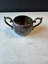 Vintage Silver Plated Sugar Bowl - Image 2