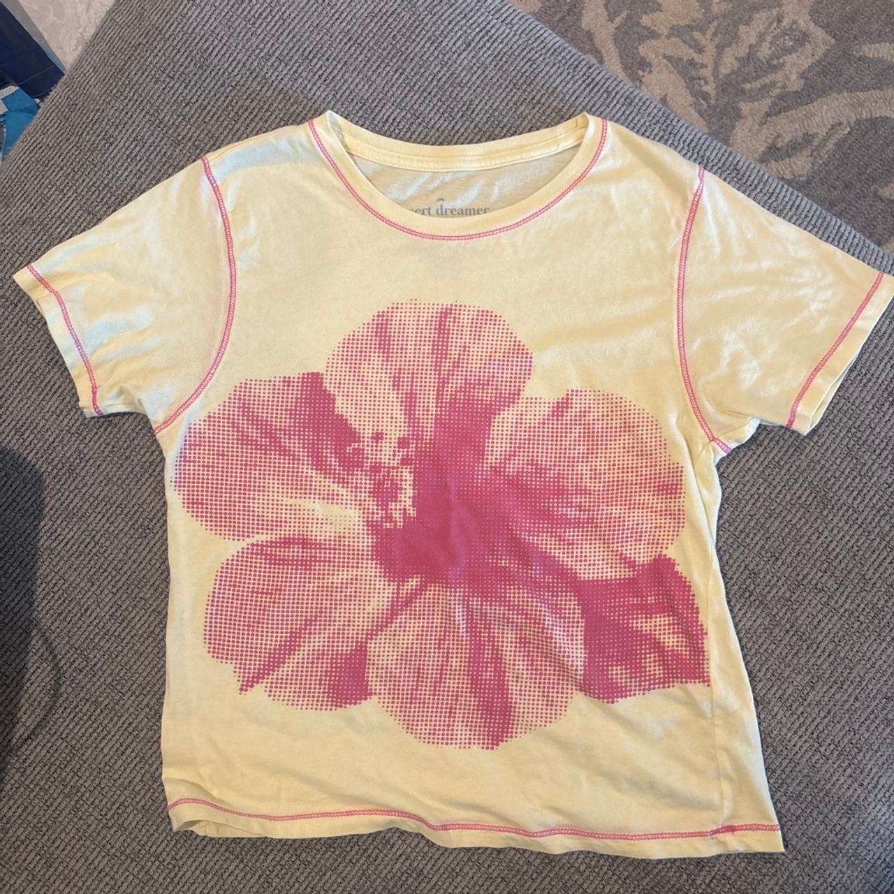 Desert Dreamer Hibiscus Graphic Baby Tee