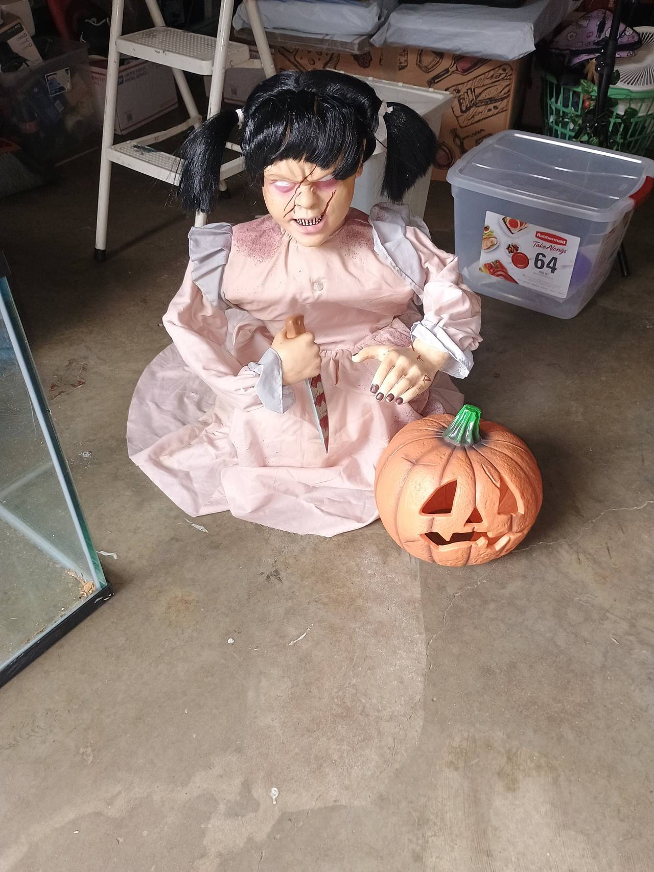 Spirit Halloween Lilly Animated Prop