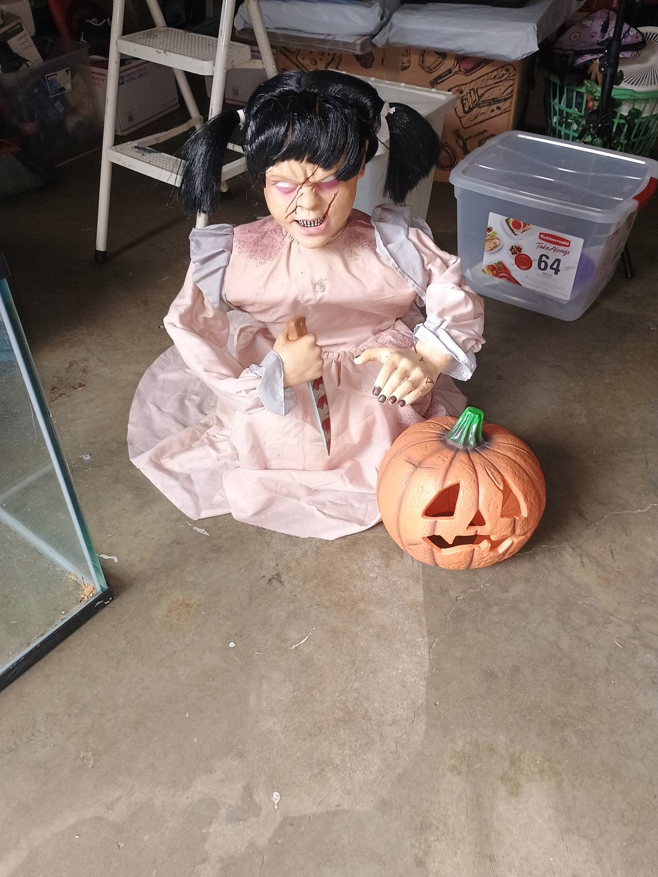 Spirit Halloween Lilly Animated Prop