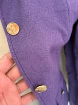 Dolce & Gabbana Purple Wool Coat - Image 8