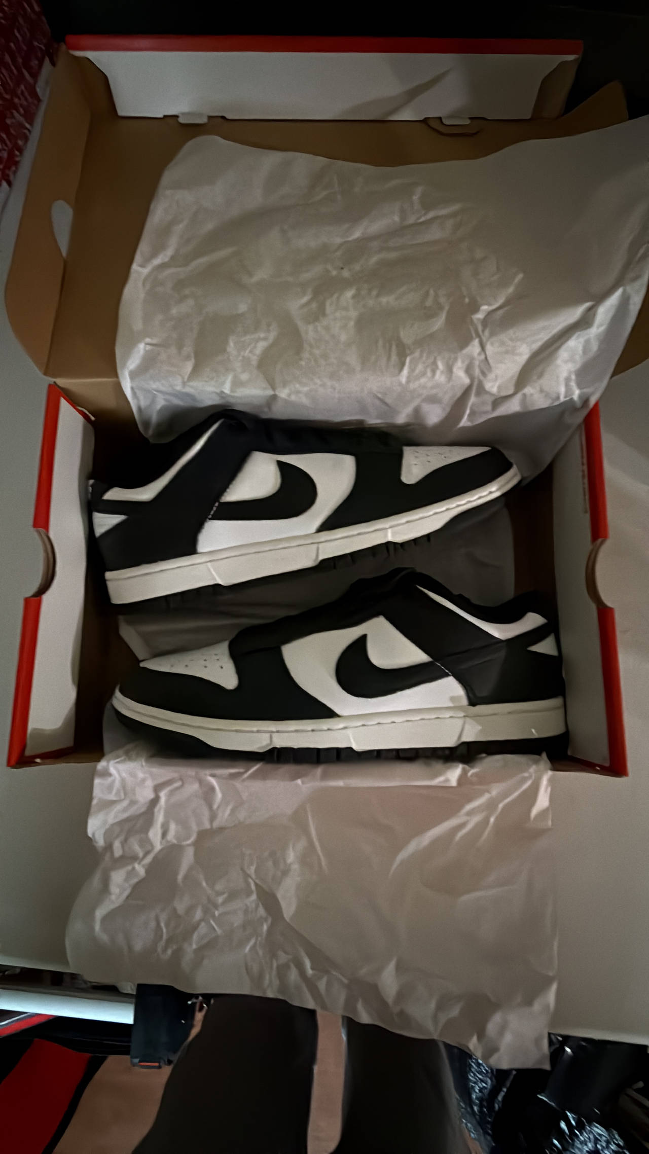 Nike Dunk Low Retro White Black Panda size 10.5