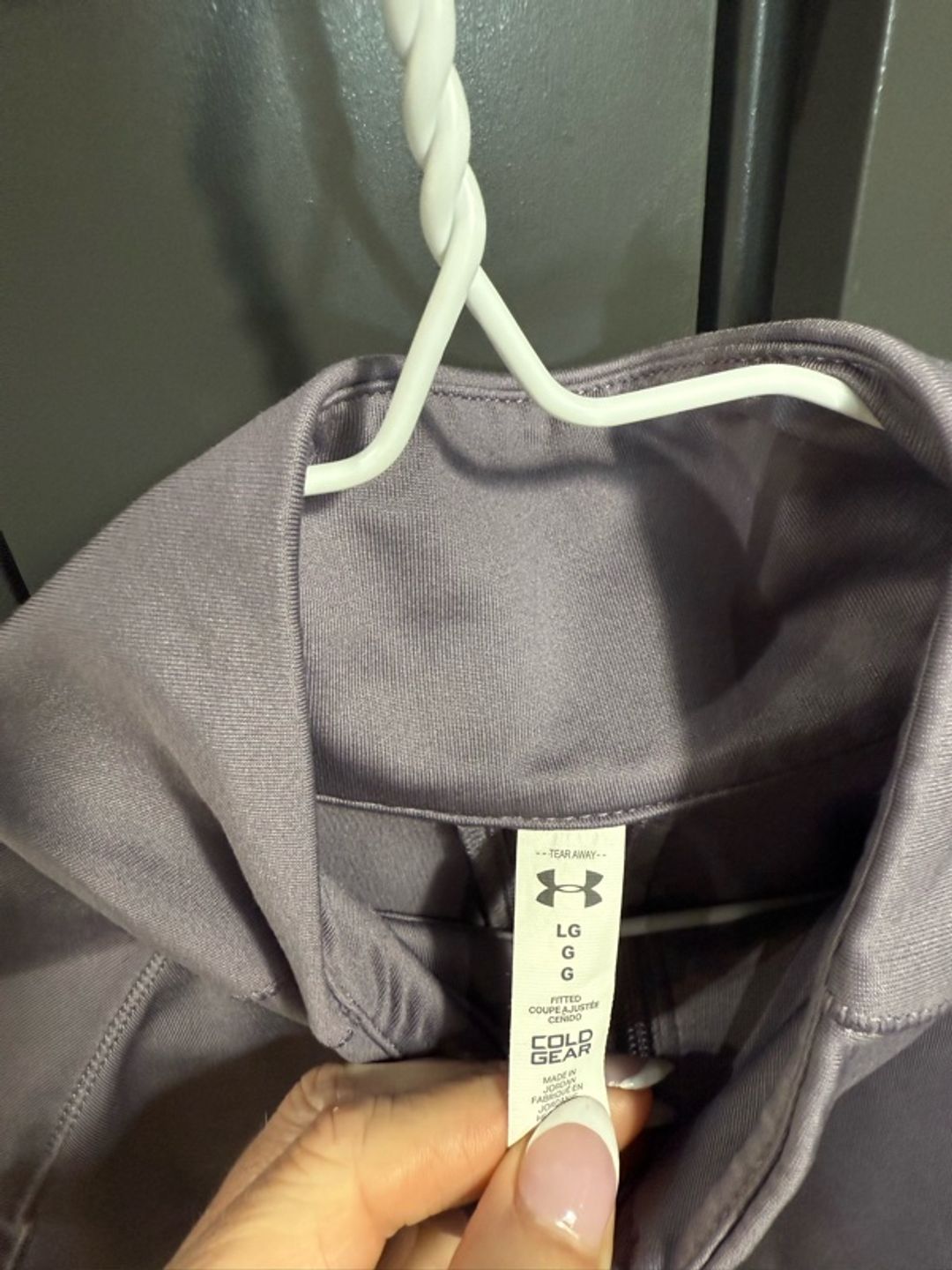 Under Armour Women's ColdGear Half Zip Pullover - Purple