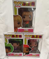 Funko Pop! Rocks TLC Vinyl Figures Set 228 T-Boz, 229 Left eye, and 230 Chilli - Image 1